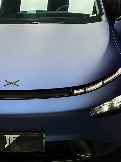 Veintone Ultra-Matte Metal Blue Vinyl Car Wrap | Stealth-Tech Matte Metallic Blue Vehicle Wrap Film | Premium Full Body Wrap