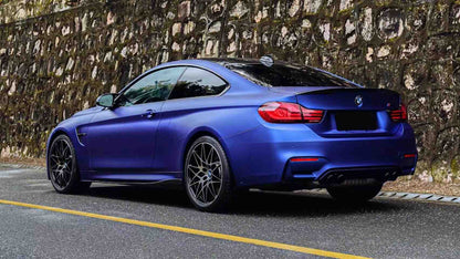 Veintone Matte Chrome Blue Vinyl Car Wrap