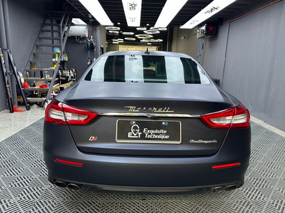 Veintone Ultra-Matte Black Blue Vinyl Car Wrap | Stealth Blue-Black Matte Vehicle Wrap | Premium Low-Gloss Vinyl Wrap Film