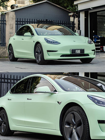 Veintone Ultimate Flat Hazy Green Vinyl Car Wrap