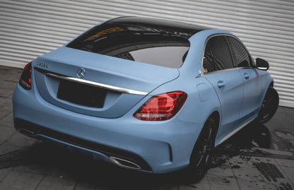 Veintone Ultimate Flat China Blue Vinyl Car Wrap | Ultra-Matte China Blue Finish | Premium Low-Sheen Vinyl Vehicle Wrap