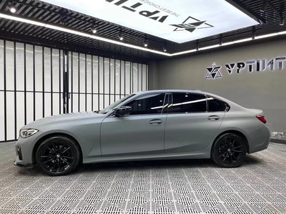 Veintone Ultimate Flat Cement Grey Vinyl Car Wrap