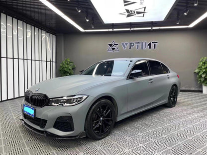 Veintone Ultimate Flat Cement Grey Vinyl Car Wrap