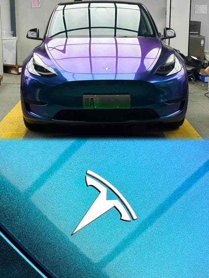 Veintone Glossy Diamond Purple Blue Vinyl Car Wrap