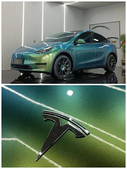 Veintone Glossy Chameleon Jungle Green Vinyl Car Wrap