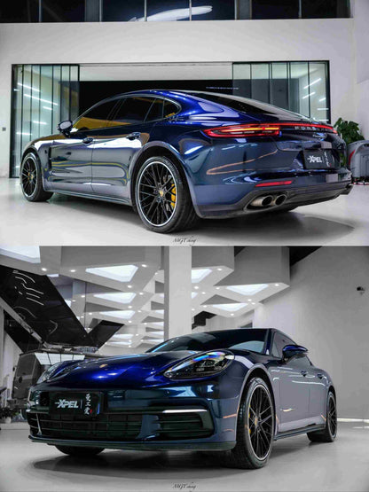 Veintone Glossy Ghost Midnight Blue Vinyl Car Wrap