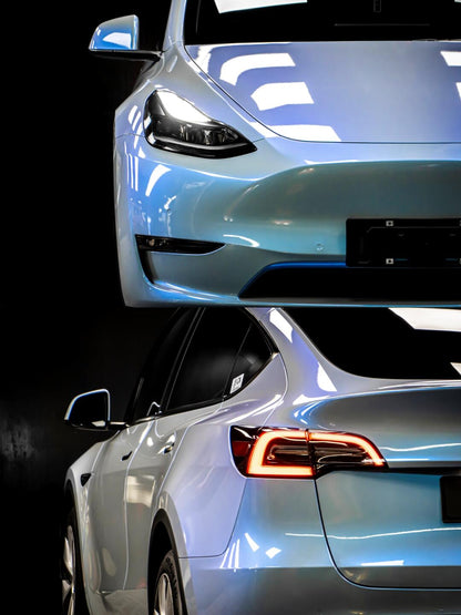 Veintone Twin Candy Shiny Grey Vinyl Car Wrap