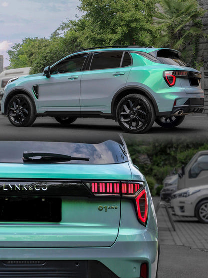 Veintone Twin Candy Grey Green Vinyl Car Wrap