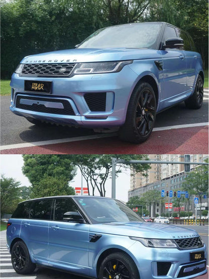 Veintone Metal Paint Mist Blue Vinyl Car Wrap