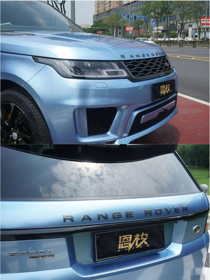 Veintone Metal Paint Mist Blue Vinyl Car Wrap