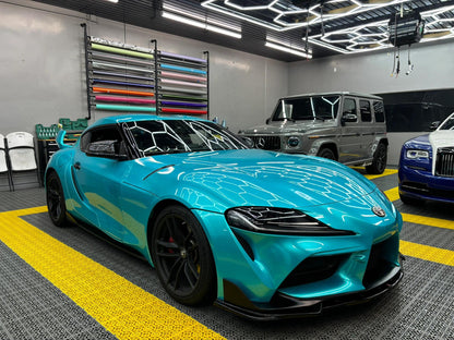 Veintone Metal Paint Lake Blue Vinyl Car Wrap