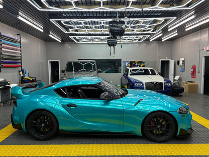 Veintone Metal Paint Lake Blue Vinyl Car Wrap