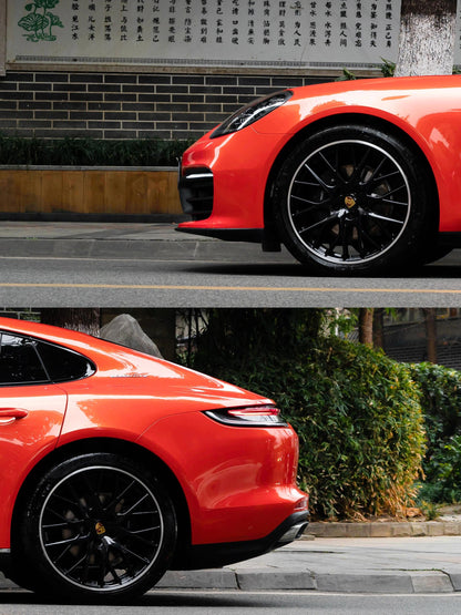 Veintone Metal Paint Orange Vinyl Car Wrap