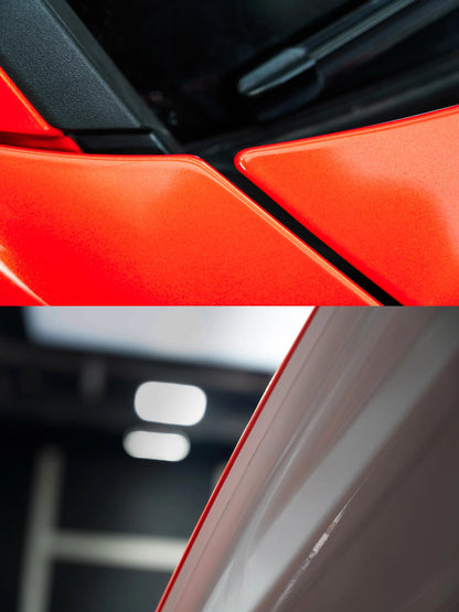 Veintone Metal Paint Orange Vinyl Car Wrap