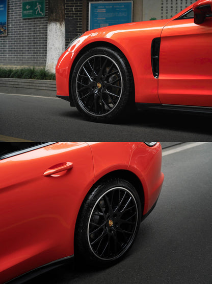 Veintone Metal Paint Orange Vinyl Car Wrap