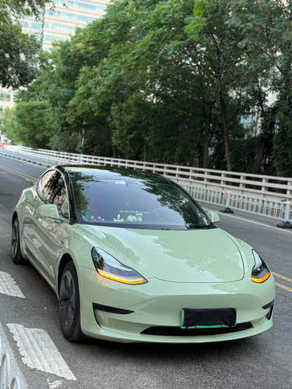 Veintone Macaron Avocado Green Vinyl Car Wrap