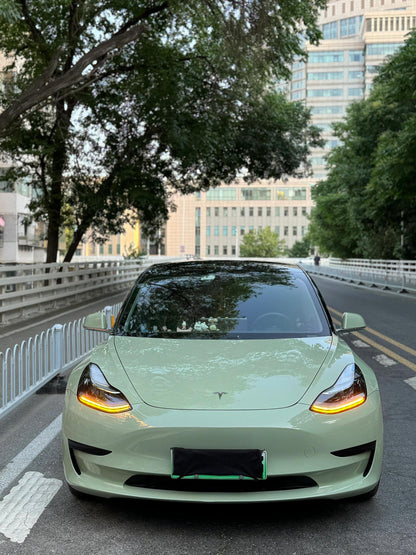 Veintone Macaron Avocado Green Vinyl Car Wrap