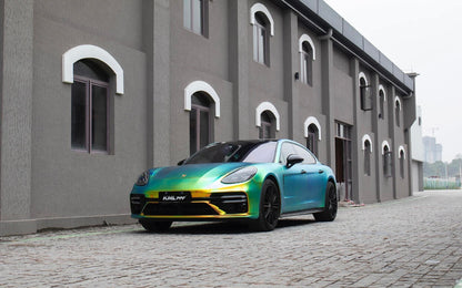 Veintone Rainbow Chrome Green Car Film