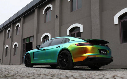 Veintone Rainbow Chrome Green Car Film