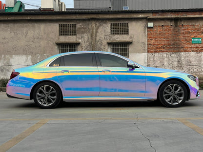 Veintone Rainbow Chrome White Vinyl Car Wrap