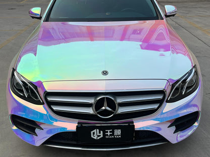Veintone Rainbow Chrome White Vinyl Car Wrap