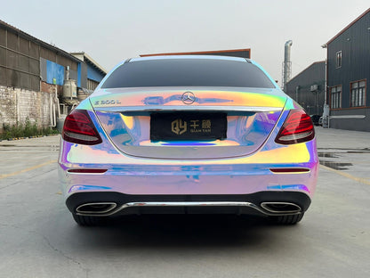 Veintone Rainbow Chrome White Vinyl Car Wrap