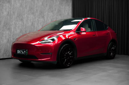 Veintone PET Liquid Ruby Red Vinyl Car Wrap