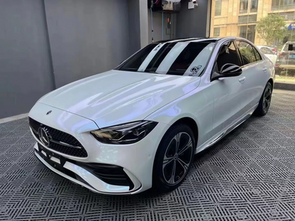 TPU Diamond White Charm Gold Car Film PPF