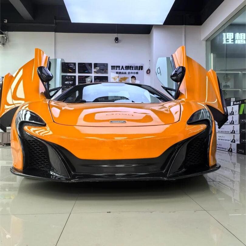 Veintone TPU Mclaren Orange Car Wrap