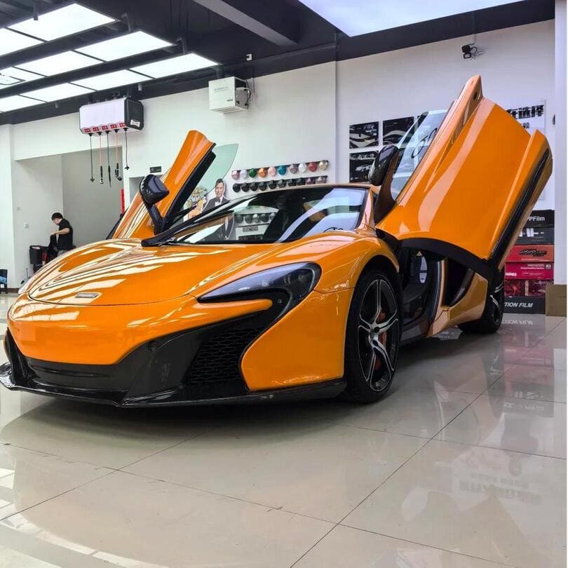 Veintone TPU Mclaren Orange Car Wrap