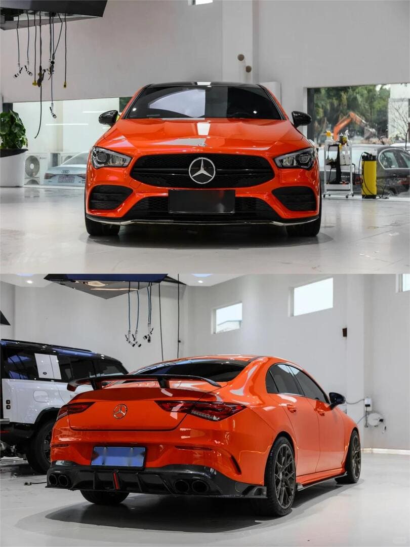 Veintone TPU Lava Orange Car Wrap