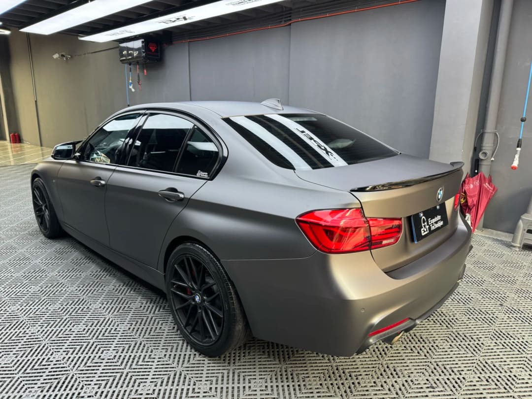 Veintone TPU Matte AMG Mountain Grey Car Wrap