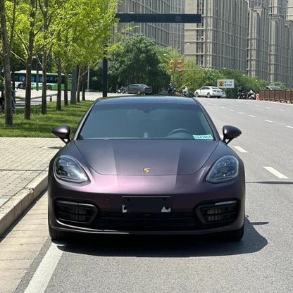 Veintone TPU Satin Black Magic Purple Car Wrap