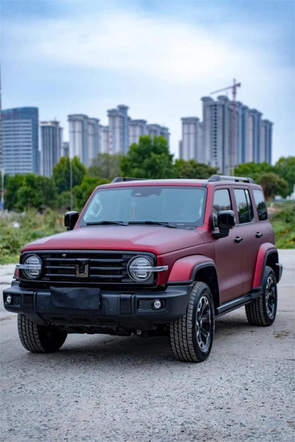 Veintone TPU Matte Romani Red Car Film PPF | Ultra-Matte Self-Healing Red Paint Protection Film | Veintone Color PPF Series