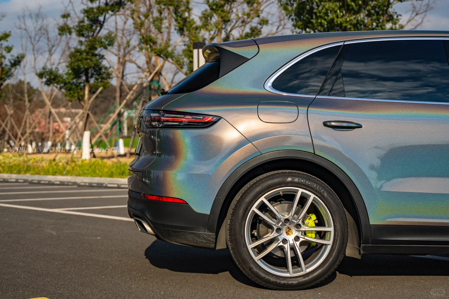 Veintone TPU Magic Flame Splendid Gray Car Wrap