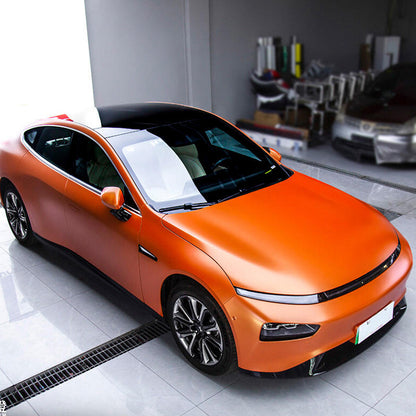 Veintone Pure Metal Orange Vinyl Car Wrap