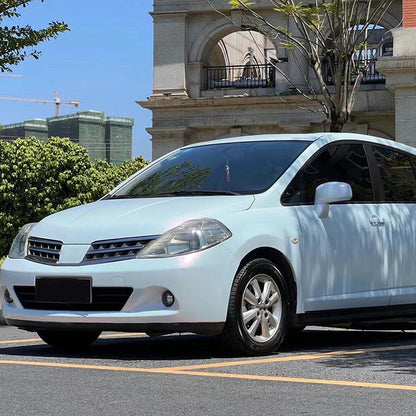 Veintone Matte Diamond Pink White Car Vinyl Wrap