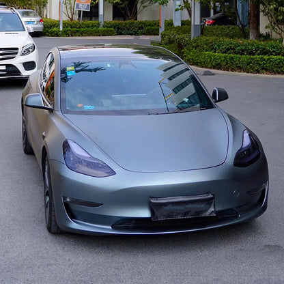 Veintone PET Ultra-Matte Blue Grey Car Film