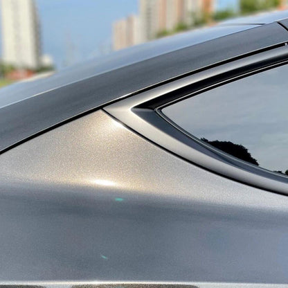 Veintone PET Metal Black Vinyl Car Wrap