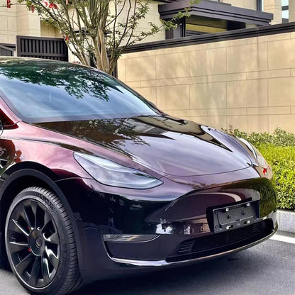 Veintone PET Diamonds Black Red Vinyl Car Wrap