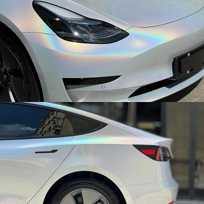 Veintone Matte Laser White Vinyl Car Wrap