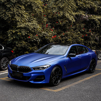 Veintone Ultra-Matte Blueberry Vinyl Car Wrap | Smooth Blueberry Matte Vehicle Wrap | Premium Soft-Tone Ultra-Matte Car Film
