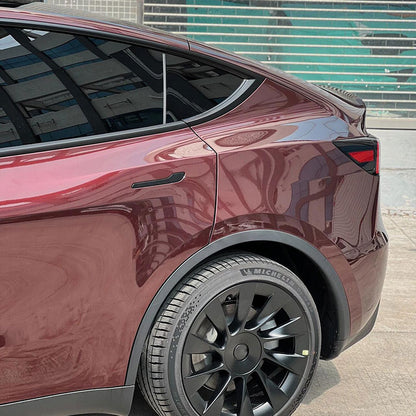 Veintone PET Metal Black Rose Vinyl Car Wrap