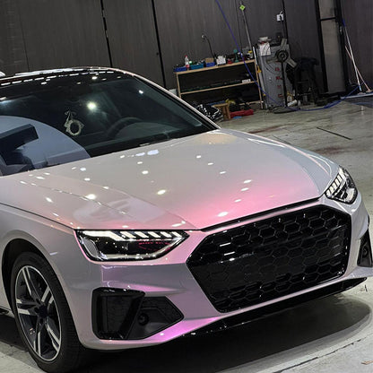 Veintone Twin Candy Grey Red Vinyl Car Wrap