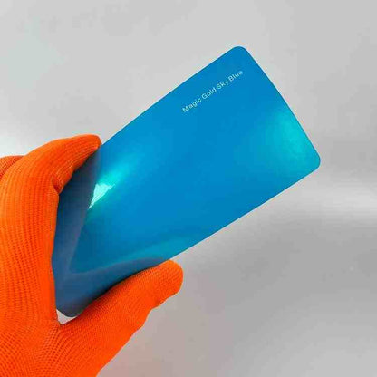 Veintone Magic Gold Sky Blue Vinyl Car Wrap