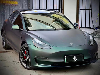 Veintone Matte Diamond Aurora Green Vinyl Car Wrap