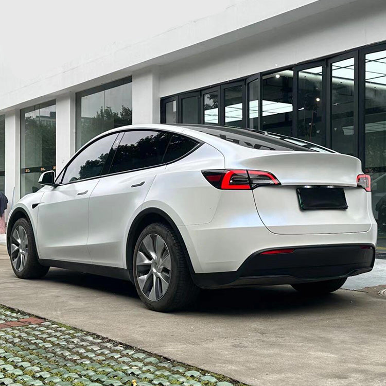 Veintone Matte White to Blue Vinyl Car Wrap