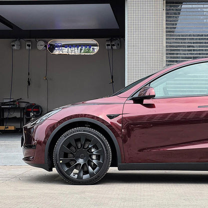 Veintone PET Metal Black Rose Vinyl Car Wrap