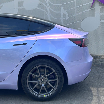 Veintone PET Twin Silver Purple Vinyl Car Wrap