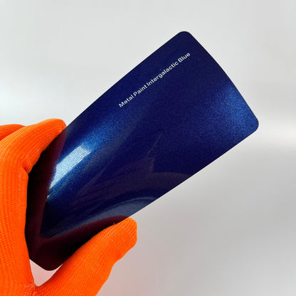 Veintone Metal Paint Intergalactic Blue Vinyl Car Wrap